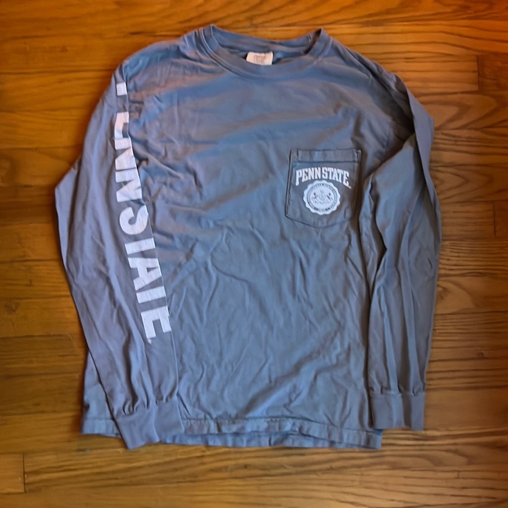 Penn state long sleeve gray shirt